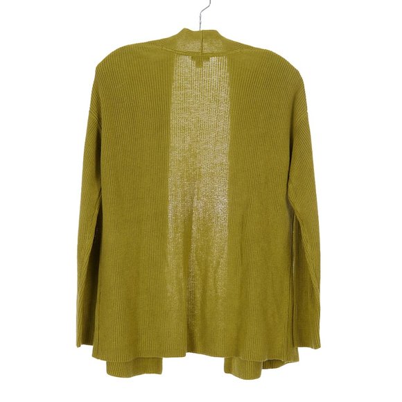 J Jill Green Open Knit Cardigan Sweater Women's Small - Picture 6 of 6